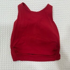 Athleta Bold Red Top